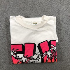 Vintage Crazy Jack Shirt Mens Extra Large Fiji Palm Trees Graphic Fun 90s Tee