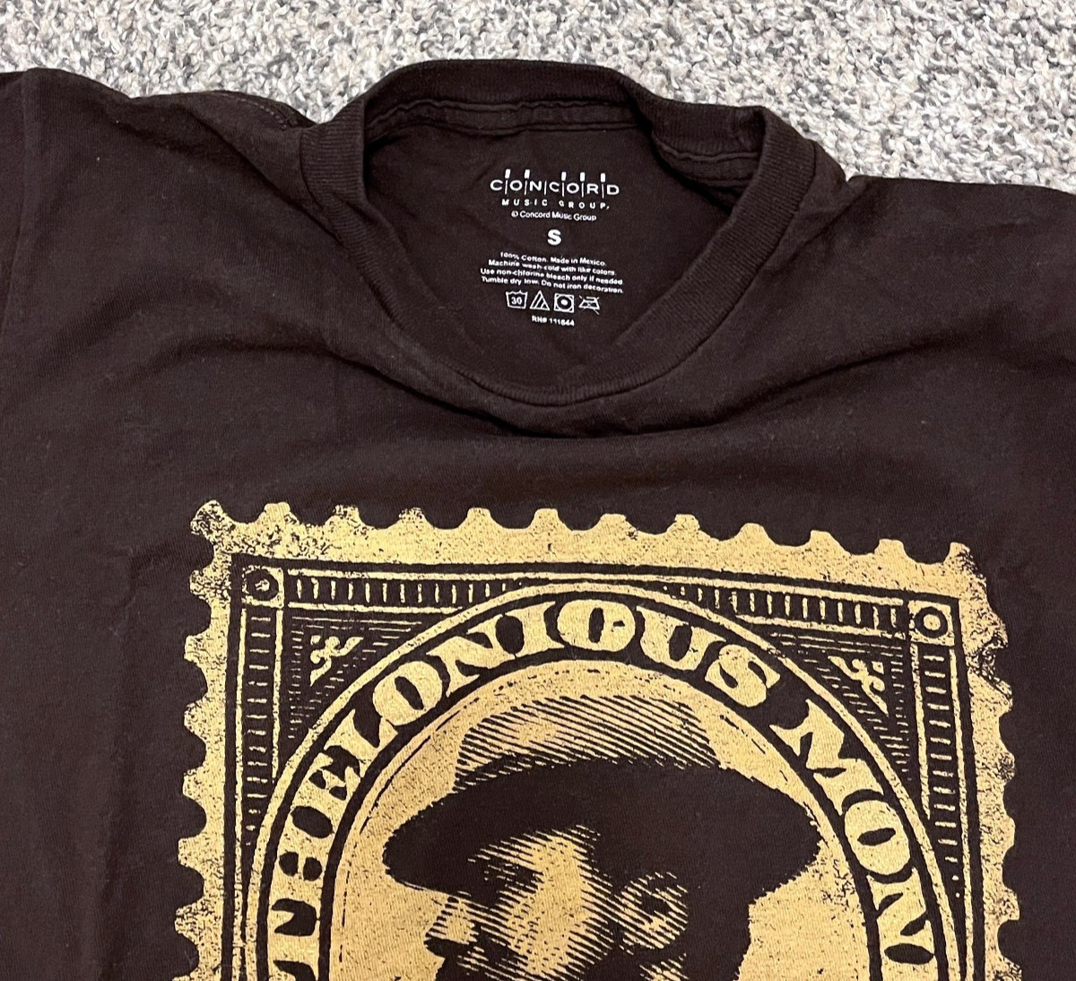 The Unique Thelonious Monk Jazz Graphic T-Shirt Size S classic, beautiful gallery