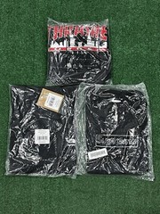 BUNDLE 3 Supreme Tees Kaws Box Logo Thrasher Hype Lot North Face Large Skyline
