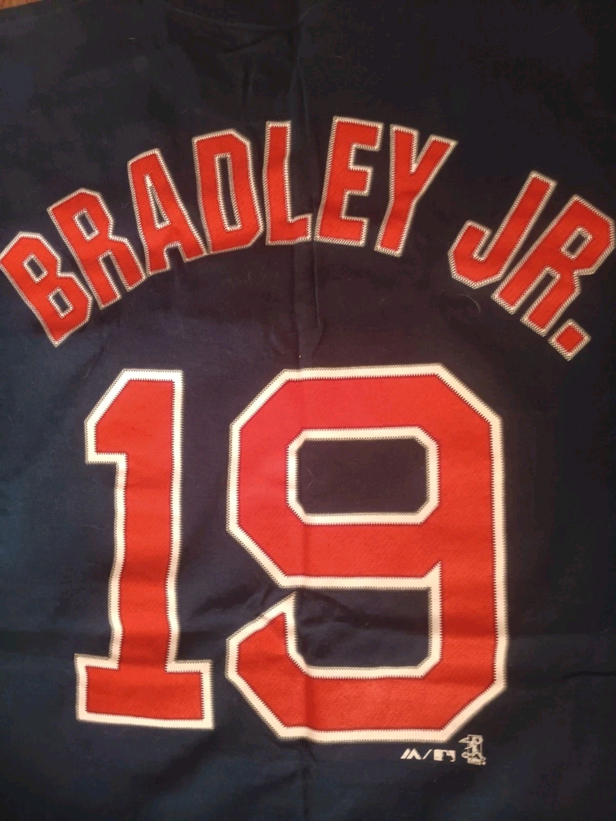Red Soxs T Shirt Mens Size Large MLB Sports Bradley Jr Baseball Activewear gallery