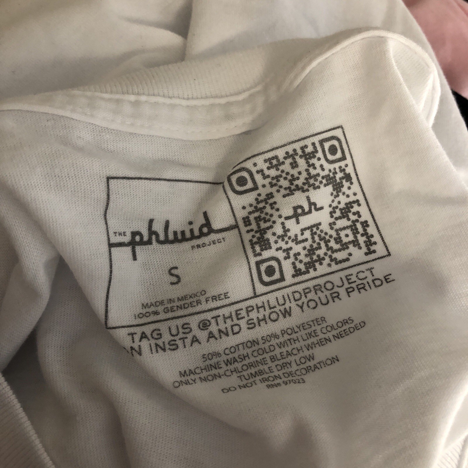 Phluid Pride T-shirt Small Queer all year 365 days LGBTQIA New gallery