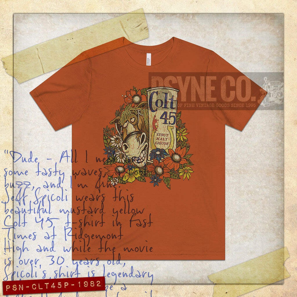 Colt 45 Party Mule 1982 Vintage Men's T-Shirt gallery