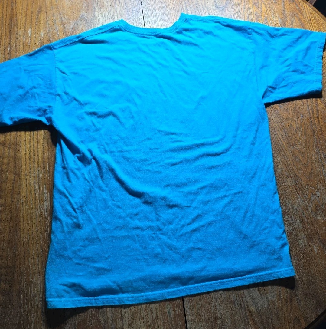 Y2K Vintage Hurley Graphic Short Sleeve T-shirt Grunge Skate Surf XL Blue gallery