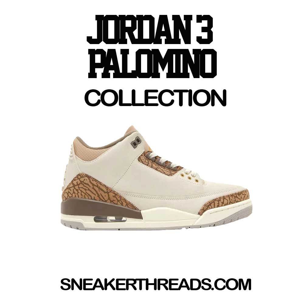 Tees To Match Jordan 3 Palomino Sneakers - Hustle Bird Shirt gallery