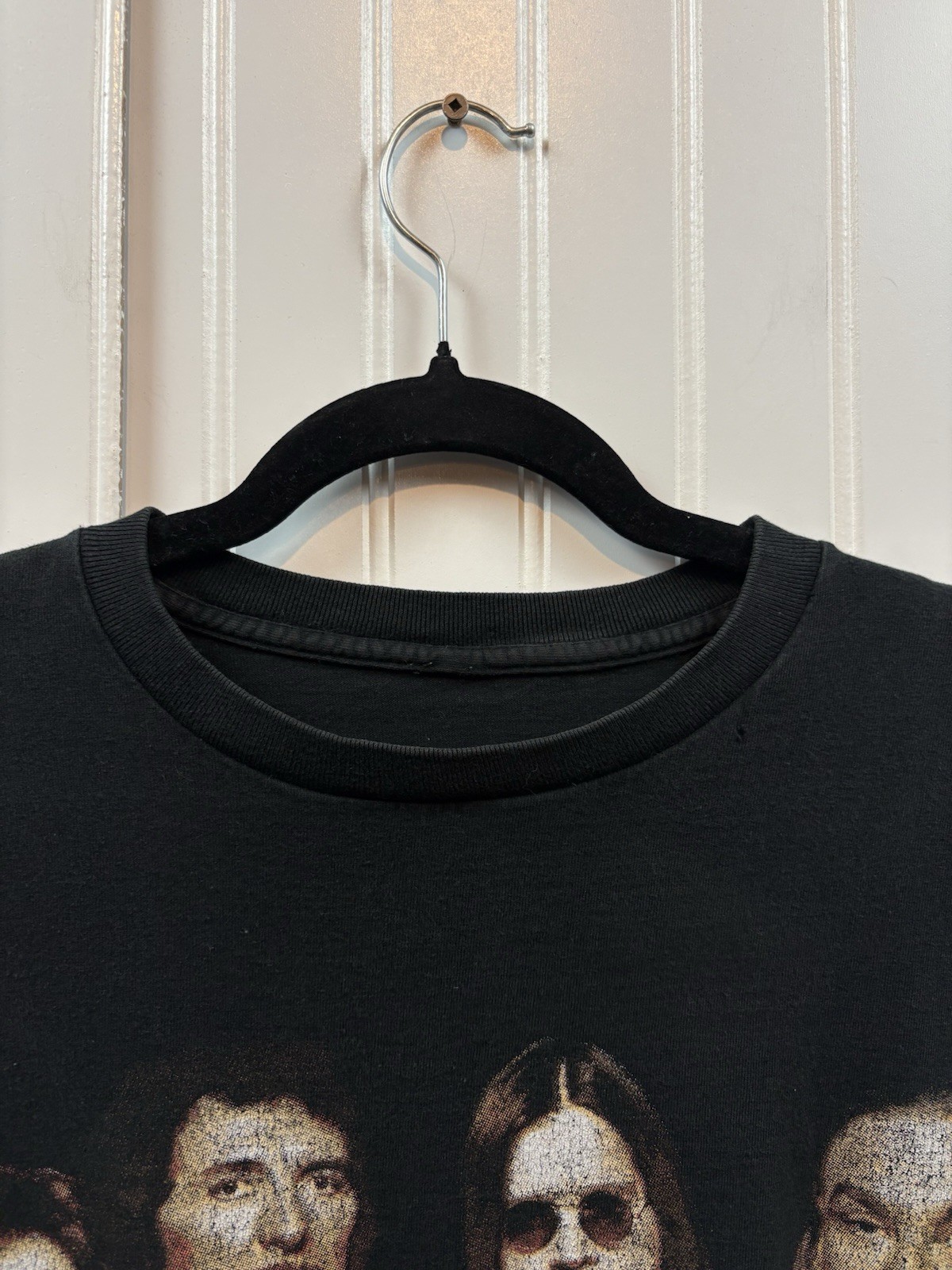 Vintage 1990s Black Sabbath Tour T-shirt Size XL Black Reunion 1999 Tour Pantera gallery