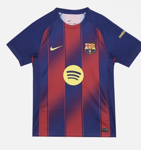 Nike FC Barcelona 2025/26 Home Dri-Fit Football Replica Jersey HJ4590-456 Sz XL gallery