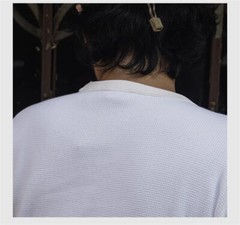 Non Stock Fall Winter Long Sleeve Basic Shirt Waffle Thermal Shirt Heavyweight