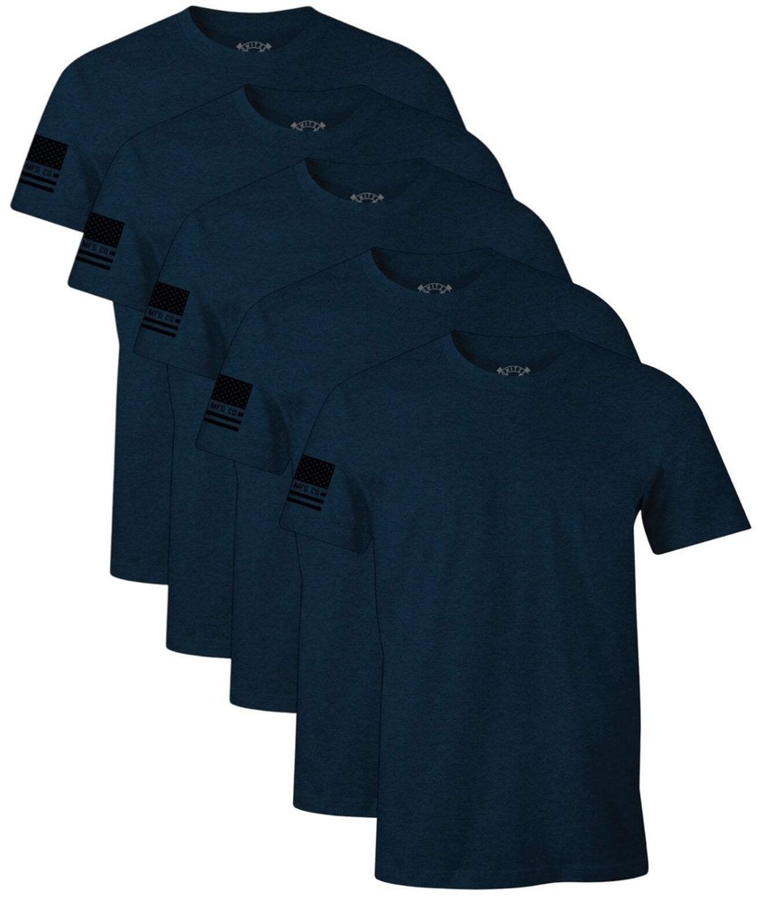 Howitzer Men’s T-shirt Standard Basic Packs Denim Black Heather Military Grunt