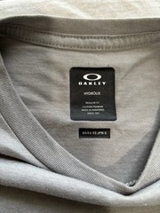 Oakley Hydrolix Gray Logo Graphic Performance T-Shirt Men’s Size S