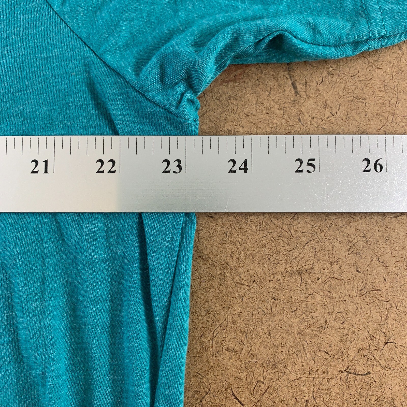 Bella + Canvas Men's Size XL Teal Green Short Sleeve Crew Neck T-Shirt New gallery