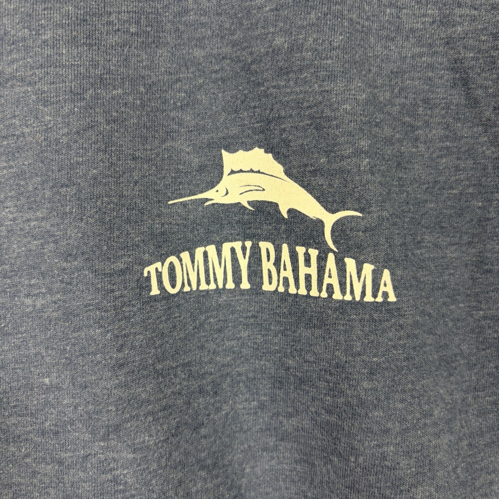 Tommy Bahama Shirt Mens Medium Blue Football Beer Brew Pint Beach Marlin Drink gallery