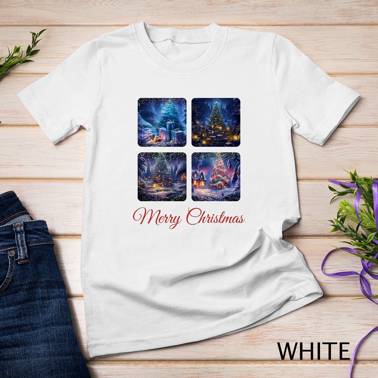 Winter Wonderland Christmas Collection Funny Christmas Shirt Unisex T-shirt