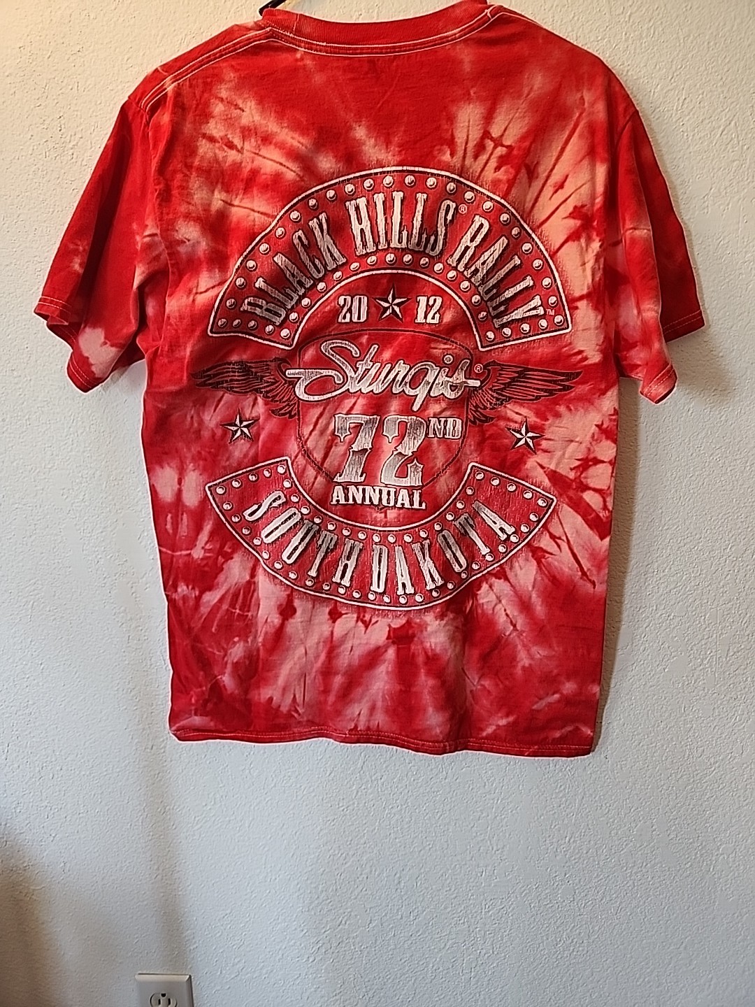 Red Tie Dye Black Hills Rally 2012 Sturgis 72nd Annual South Dakota gallery