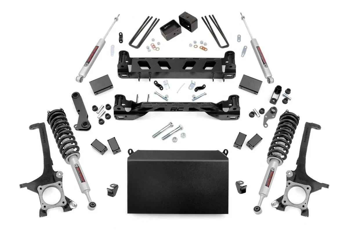 Rough Country 6″ Lift Kit with N3 Struts & N3 Shocks for 16-21 Toyota Tundra 4WD