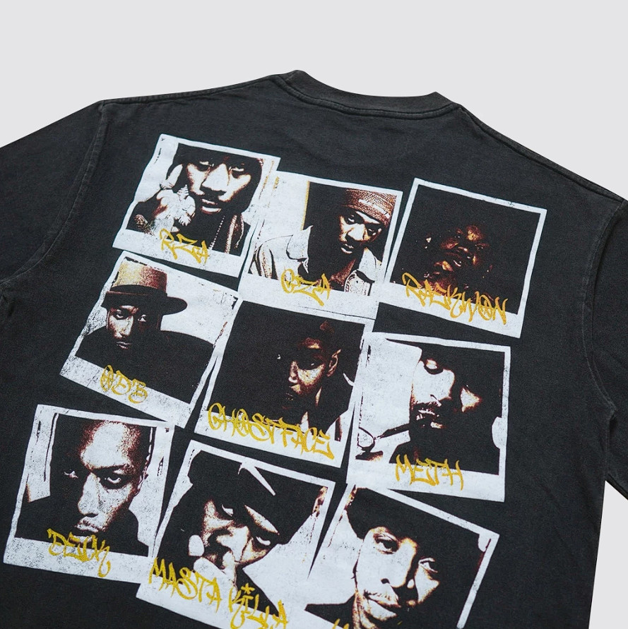 Vintage Wu Tang Clan T Shirt 90s Style Oversize Large Hip Hop Rap Tee REPRINT gallery