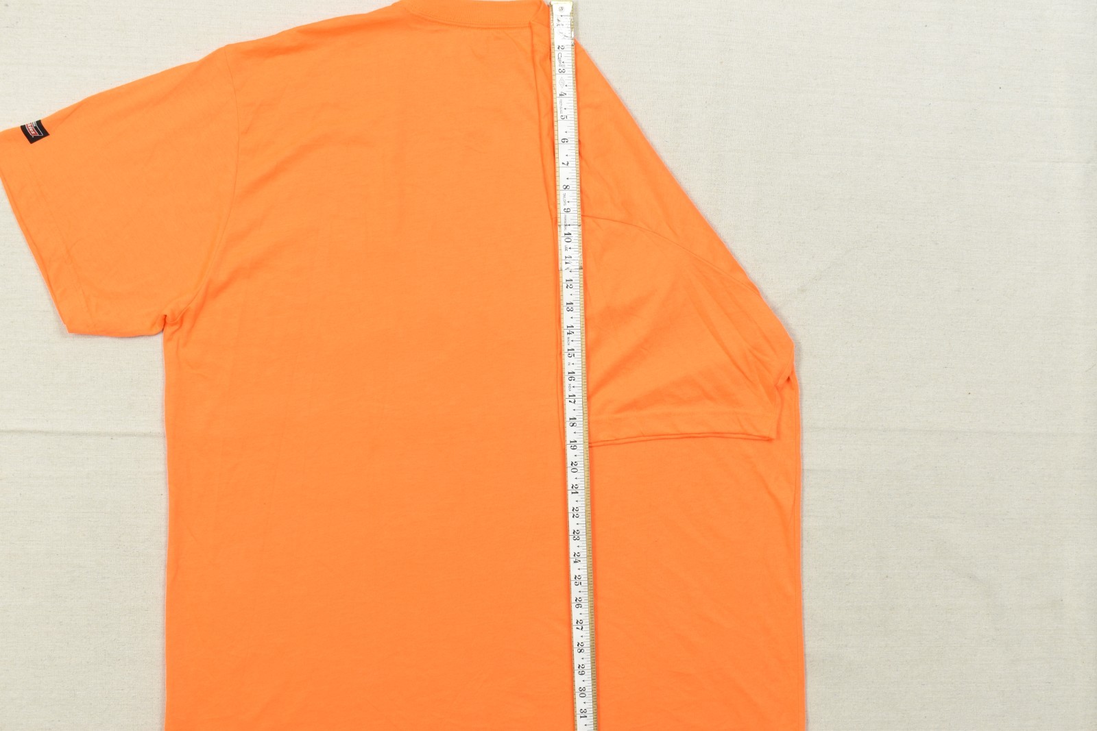 Genuine Dickies Men's 3XLT Orange Pocket T-Shirt Short Sleeve Tall Cotton Blend gallery