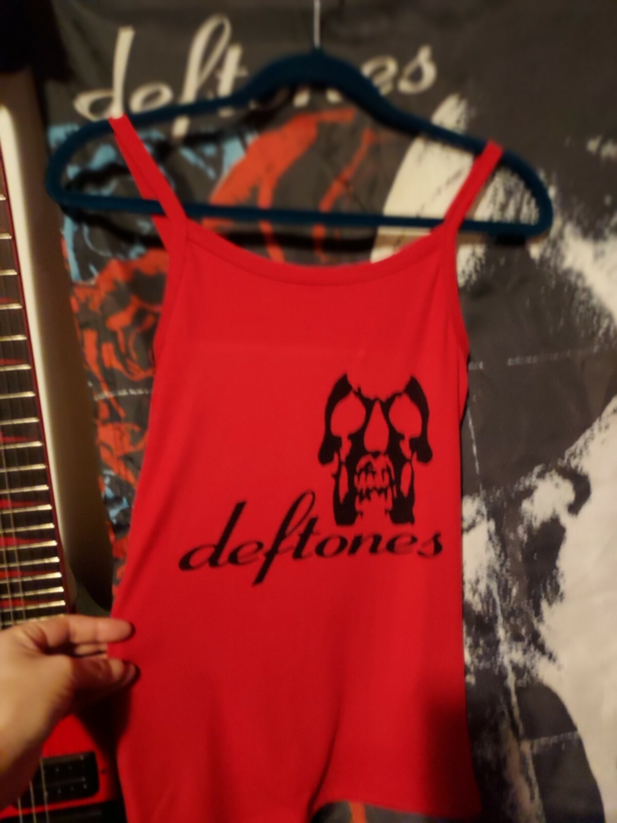 Deftones tank top ribbed deftones shirt any size xs through xxl gallery