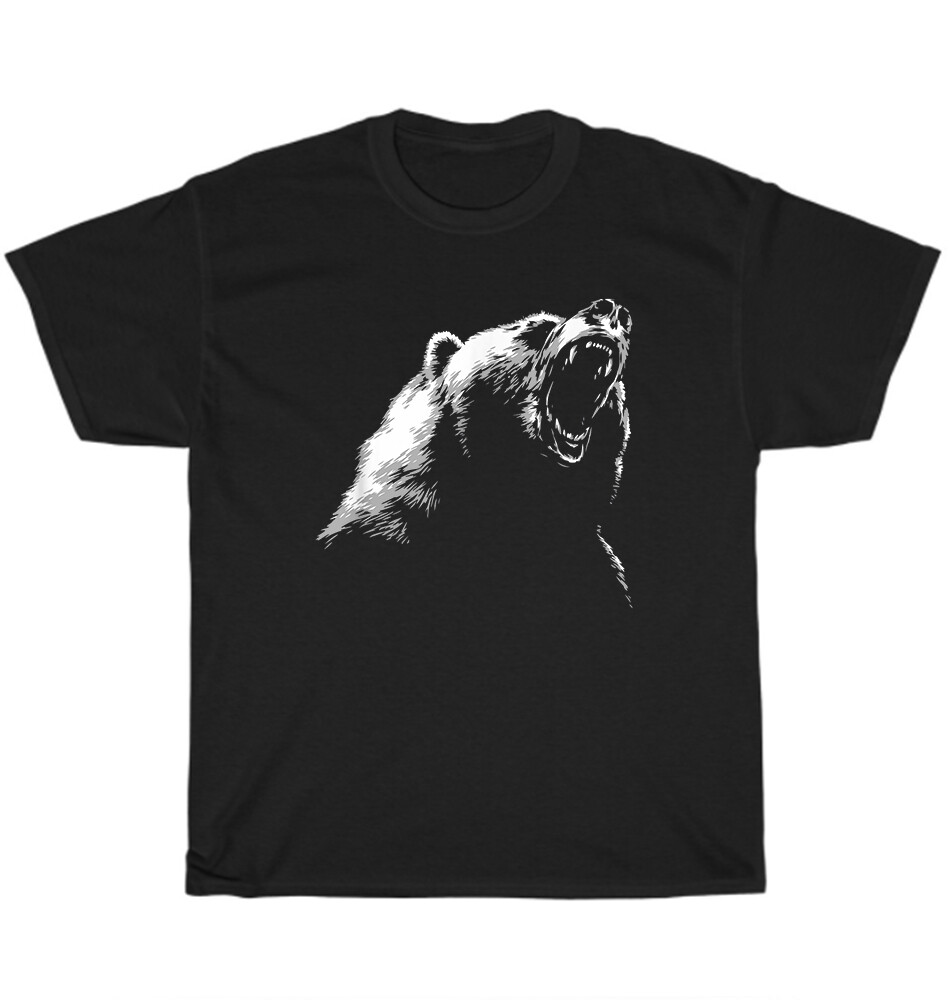 Bear Animal Lover Hiking Camping Outdoor Hiker Camper T-Shirt Unisex Tee Gift gallery