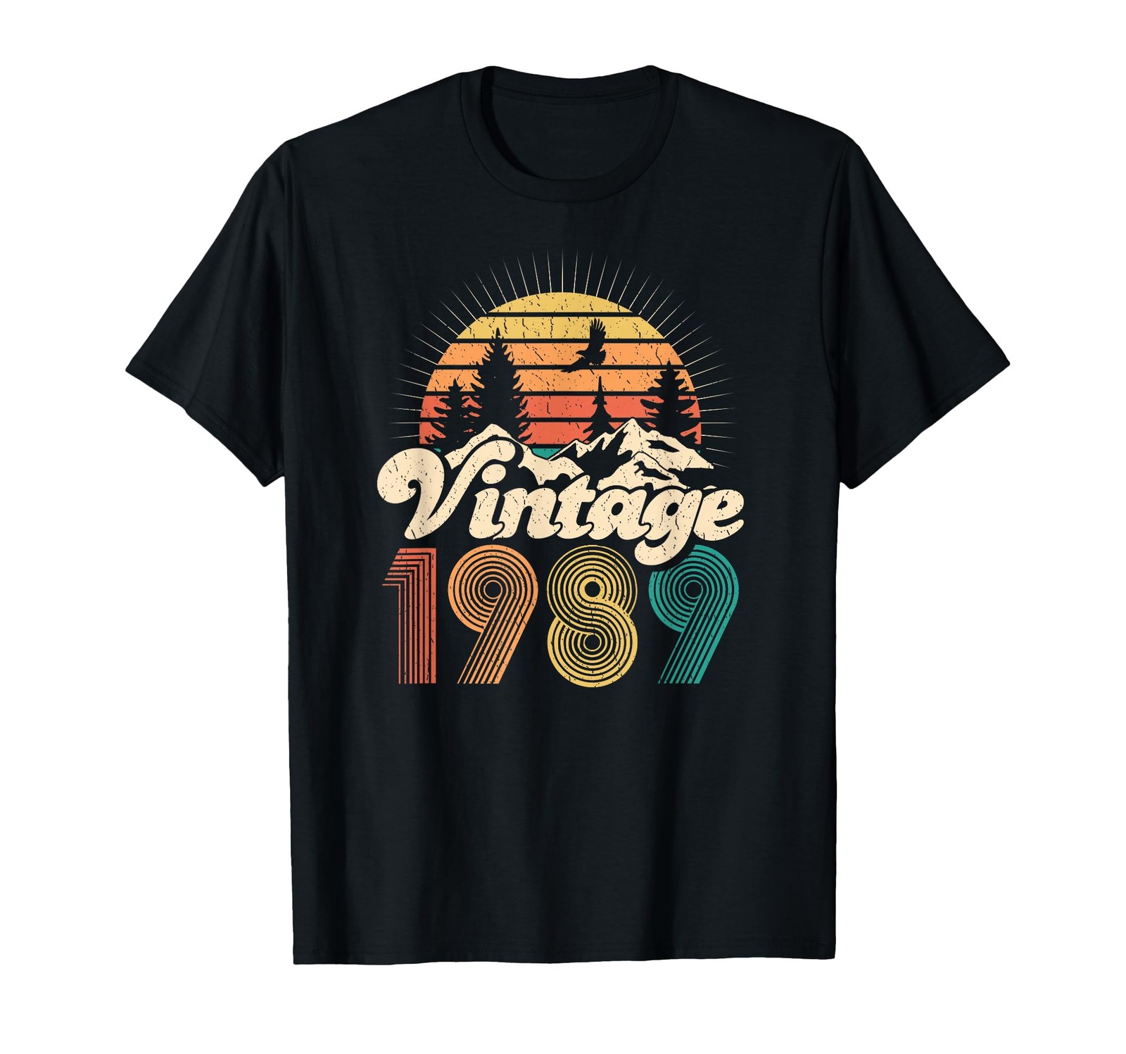 30th Birthday Gifts - Vintage 1989 T-Shirt Hiking Women Men T-Shirt gallery