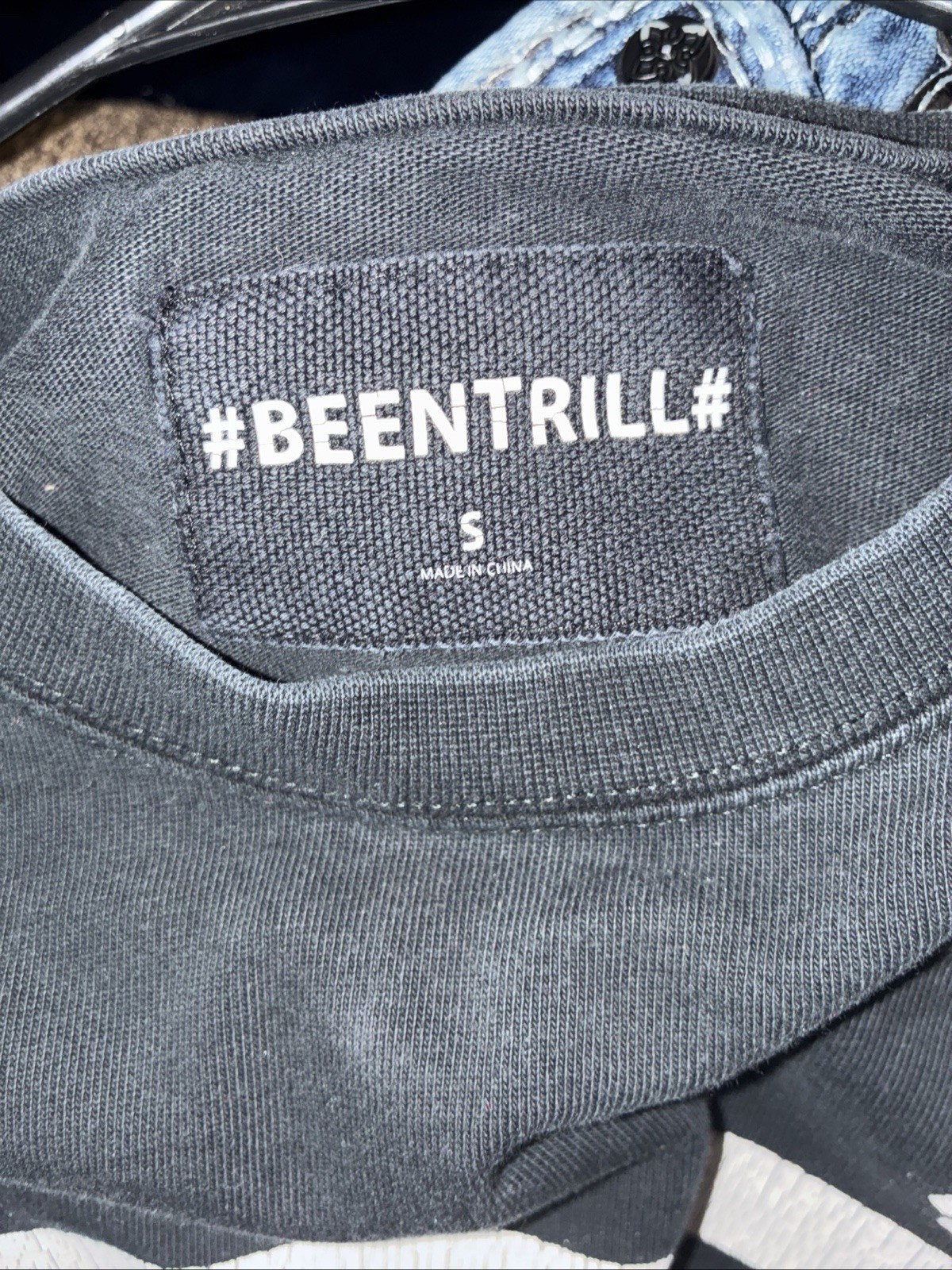 Been Trill Virgil Abloh WhiteBlack Print Longsleeve Jersey Shirt Size S RARE gallery