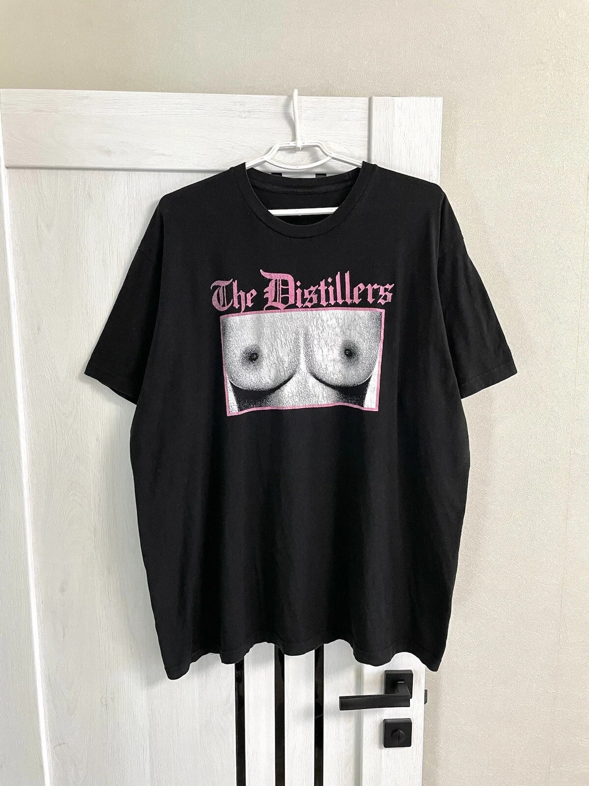 Vintage Punk Rock Band T-Shirt Black Reprint T- Shirt S-4XL