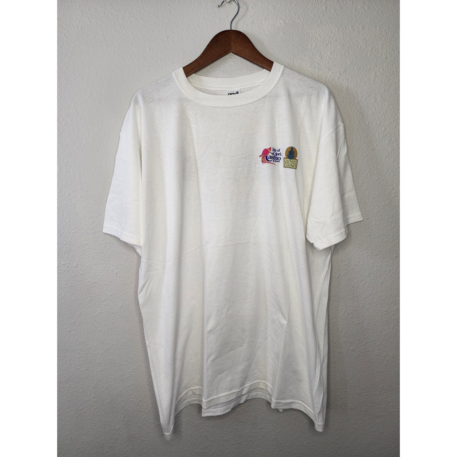 Vintage Casino Shirt Isle of Capri Colorado Central Station Graphic Tee XL gallery