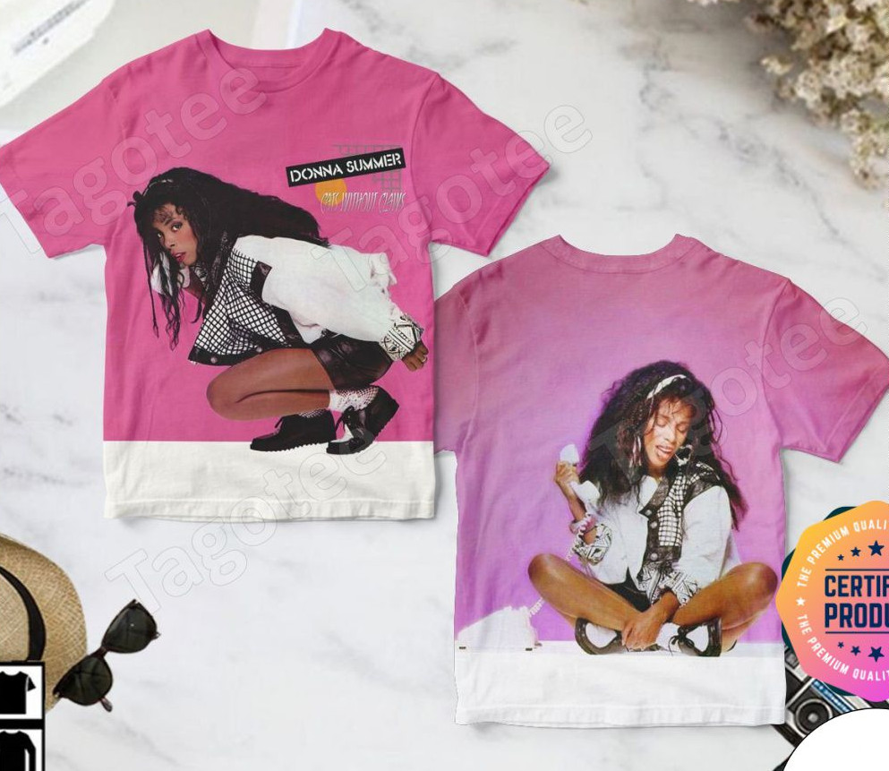 Cats Without Claws Album Donna Summer 3D AOP T-shirt BL2.1187