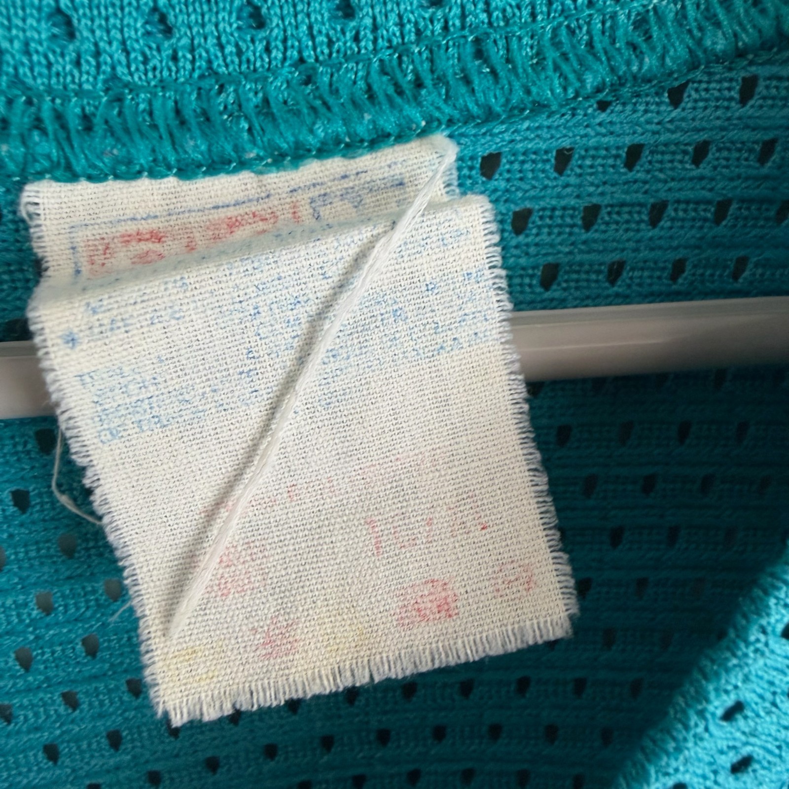CCM Teal Green Short Sleeve Jersey Adult XL Vintage Light Marks Blank 90s Unique gallery