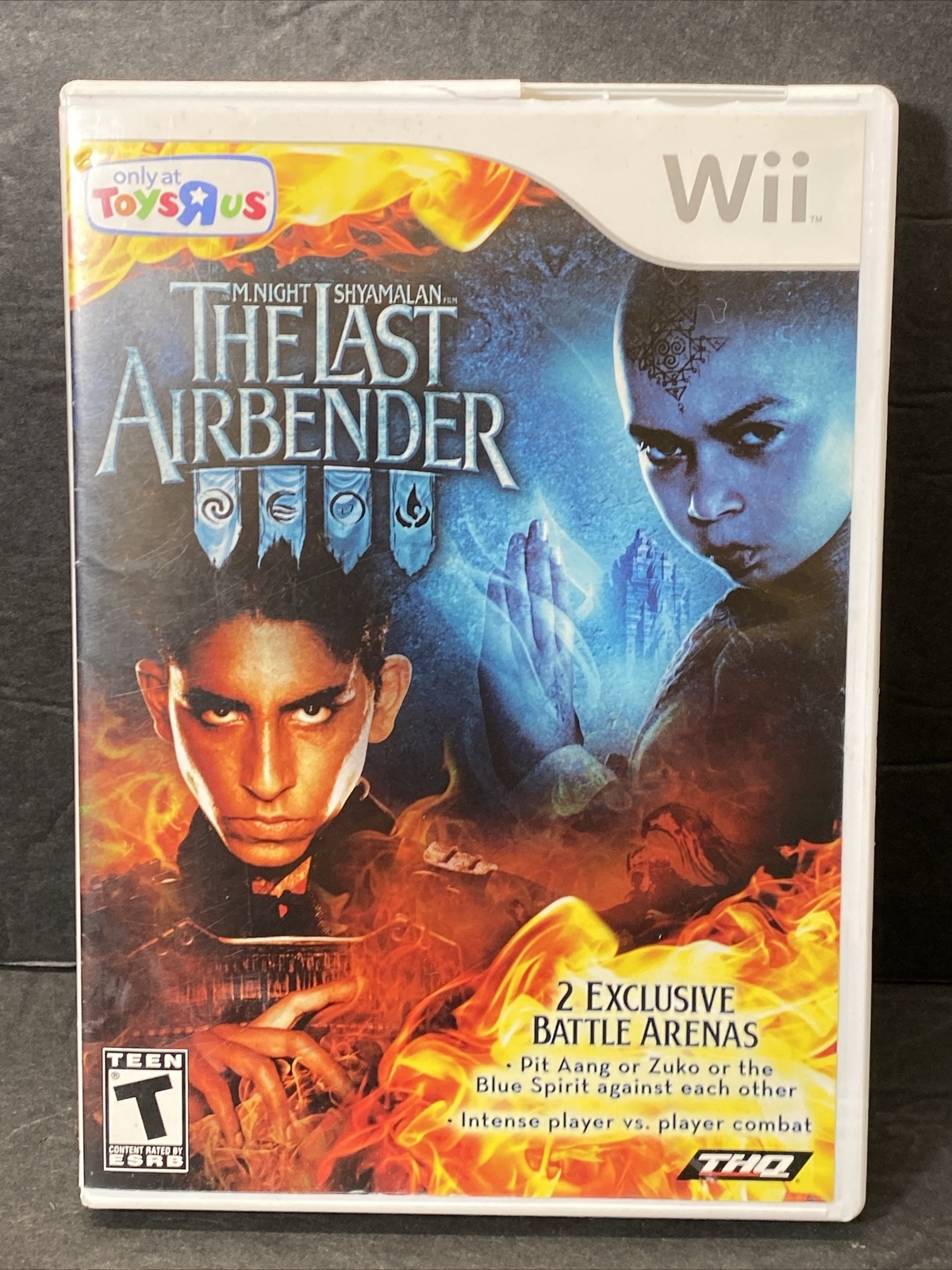 The Last Airbender – Nintendo Wii, 2010 – Tested And Complete With Manual