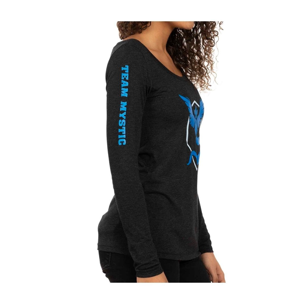 Pokemon Center Pokemon GO Team Mystic Scoop Neck T-Shirt gallery