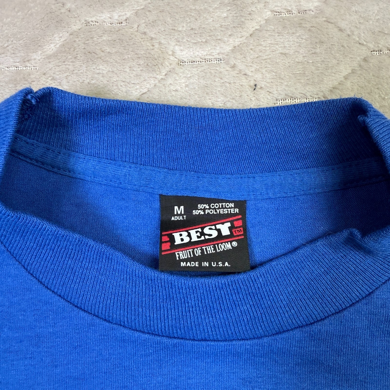 VTG Reno Nevada Travel Destination Shirt Sz Med Glitter Foil Deadstock USA Made gallery