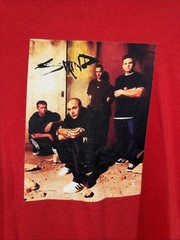 Staind Break The Cycle Band Graphic Tee Sz L With “Chris” On Back See Photos
