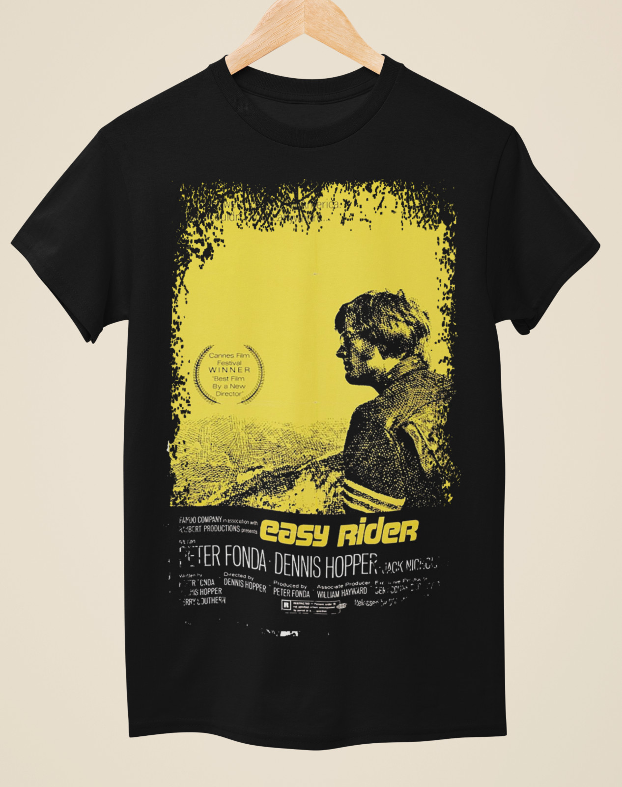 Easy Rider - Movie Poster Inspired Unisex Black T-Shirt gallery
