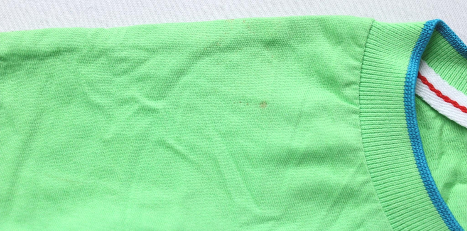 Slazenger Men's Short Sleeve Crew Neck Tipped T-Shirt CA4 Pale Green Size 2XL gallery