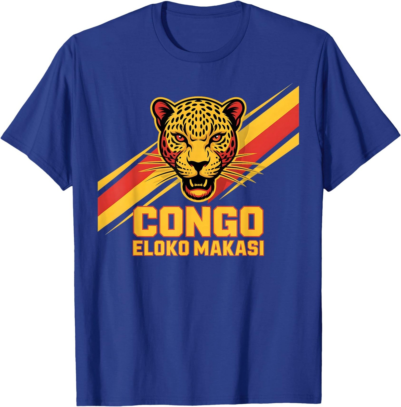 Proud DR Congo Cheer Country Favorite Competition Party Home T-Shirt gallery