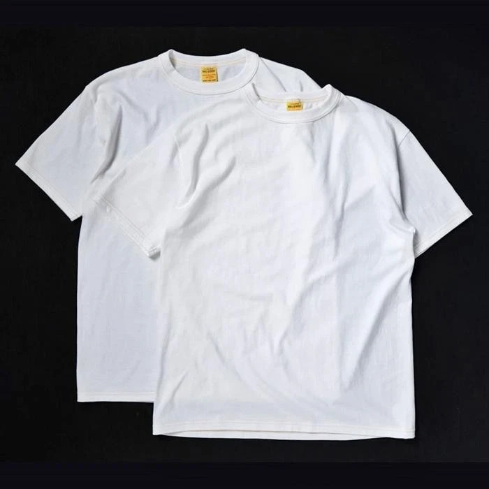 BIG JOHN 2 PACK T-SHIRT Short sleeves White only Made in Japan gallery
