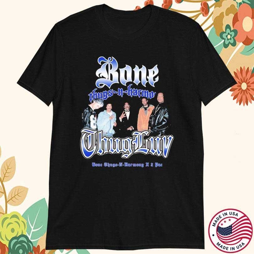 Classic Bone Thugs-N-Harmony – Thug Luv Unisex S-4XL Black T-Shirt LH063