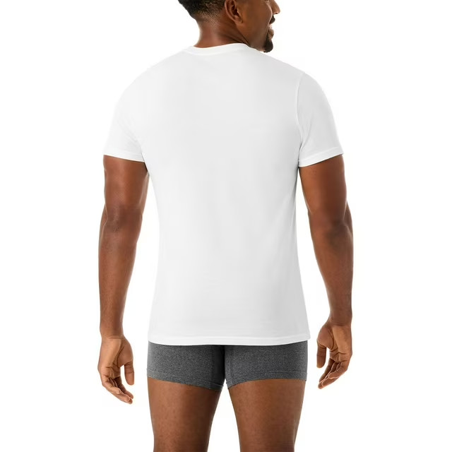 Member's Mark Men's 6 Pack Essential Undershirt Size S White gallery