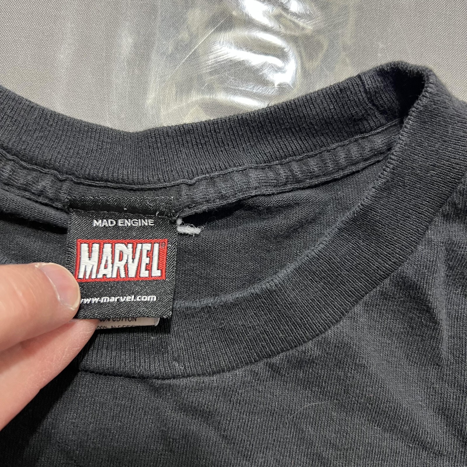 Marvel Shirt Mens 2XL Black Iron Man Graphic Tee Mad Engine Superhero Comics gallery