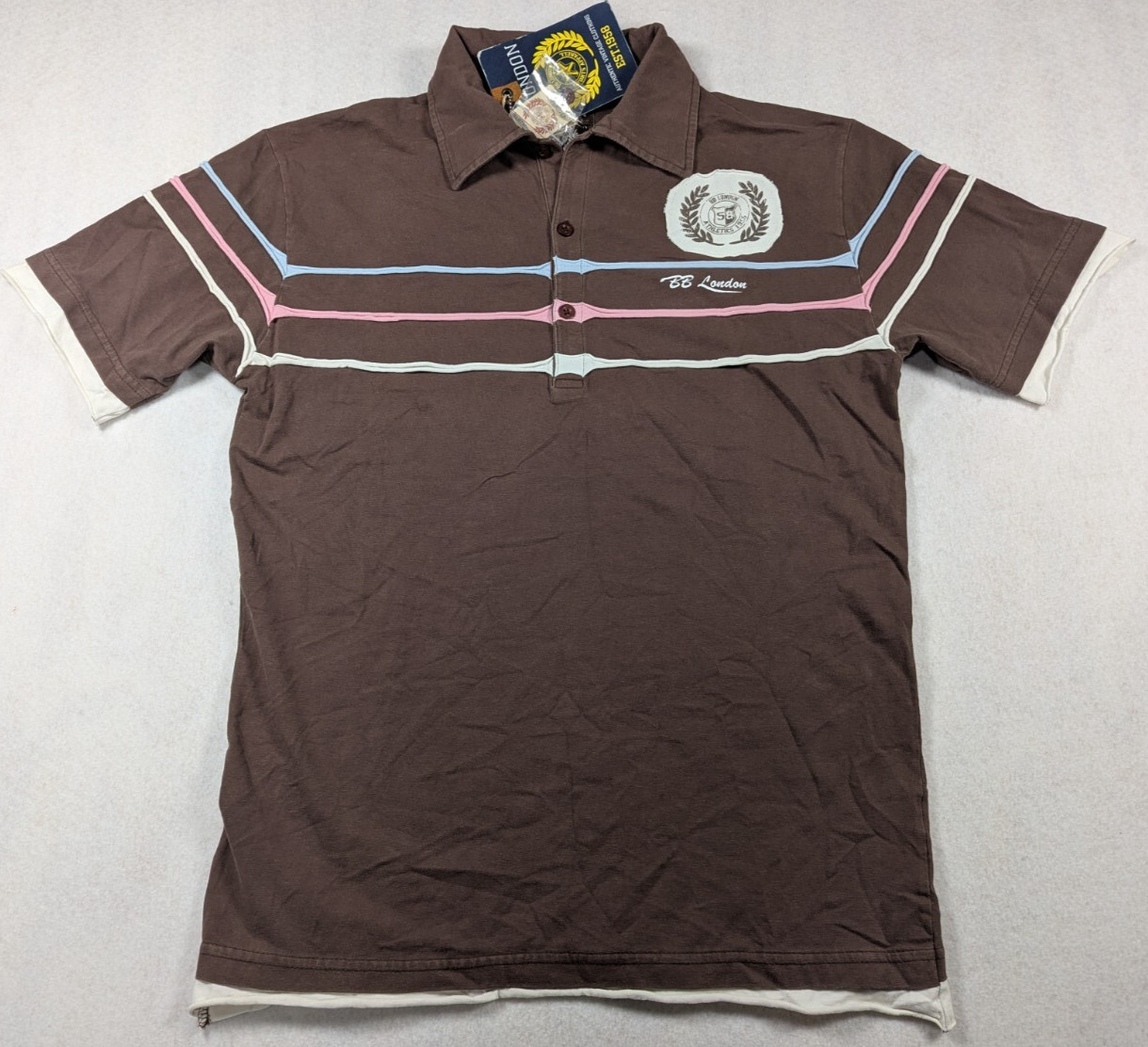 BB London – Authentic Vintage Clothing – Adult T-Shirt – Size: 3