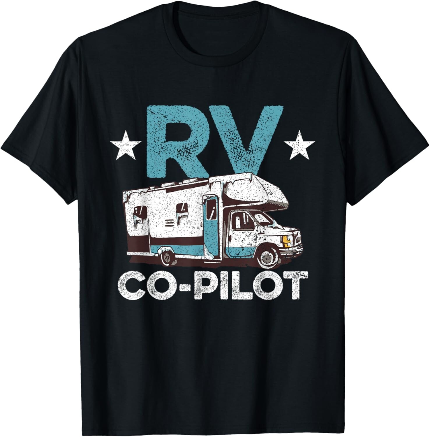 RV Co-Pilot Motorhome Camping Lovers Campers Traveler Gift Unisex T-Shirt