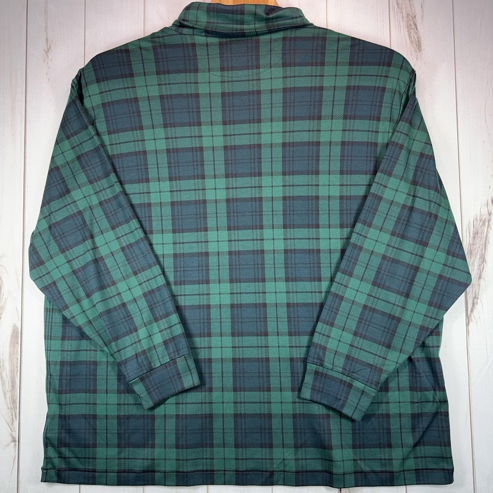 Polo Ralph Lauren Blackwatch Plaid Soft Cotton Turtleneck 3XB Pony NEW $98.50 gallery