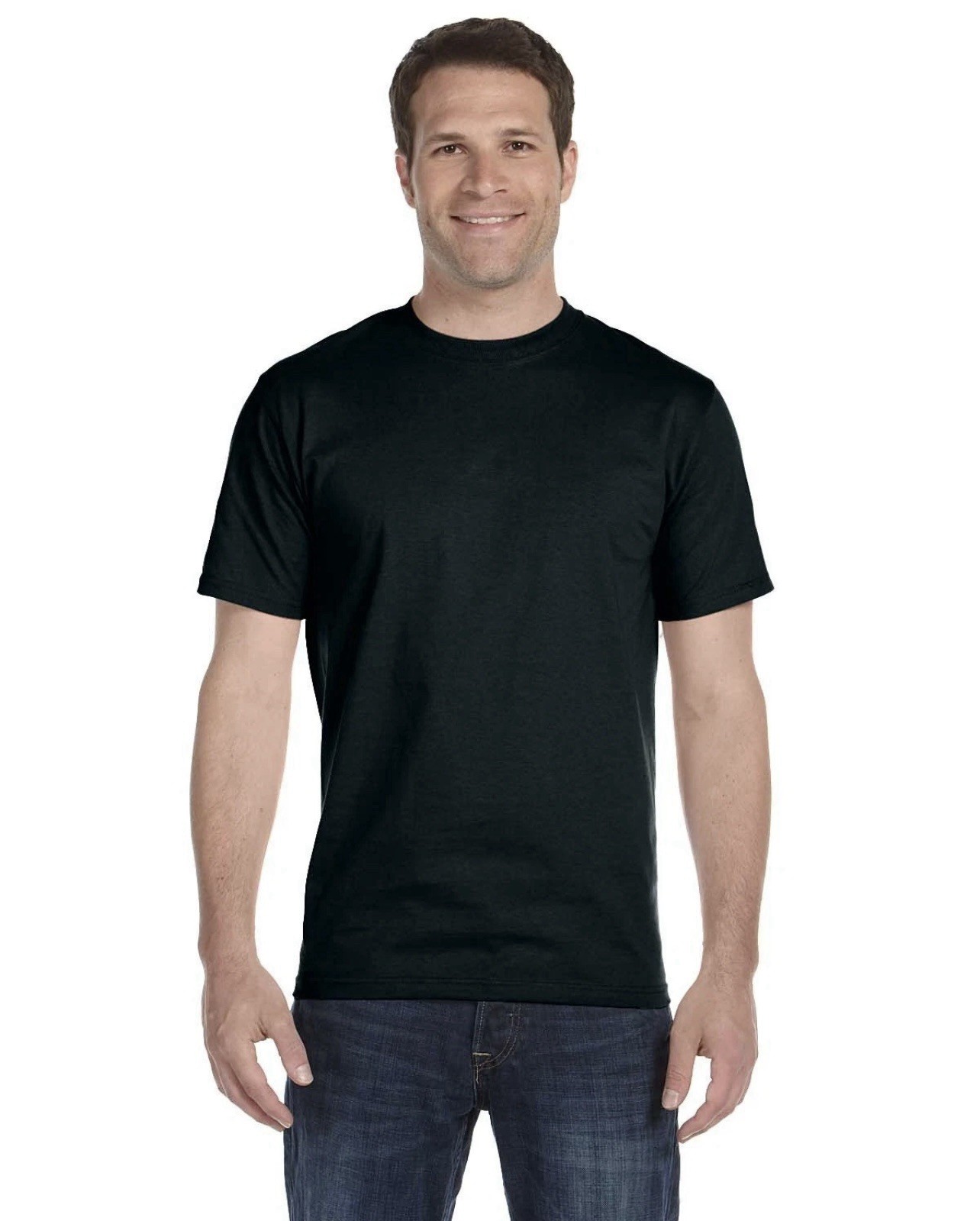 Hanes T-Shirt 2-Pack Men's 3XL Beefy Short Sleeve Crewneck Cotton 5180 NEW gallery