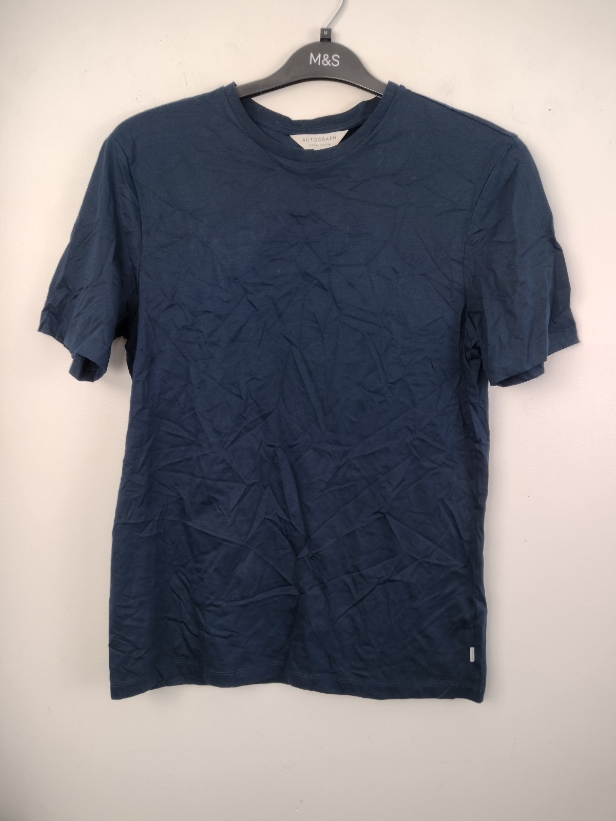 Autograph Men's 2 100% Supima Cotton T Shirts Size Small In Green & Blue New gallery