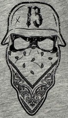*HEADRUSH* (Heather Grey) ~Thirteenth Warrior~ Short Sleeve T-Shirts