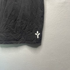 Acrylick Medium Black T-Shirt With Artistic Snake & Figure Design