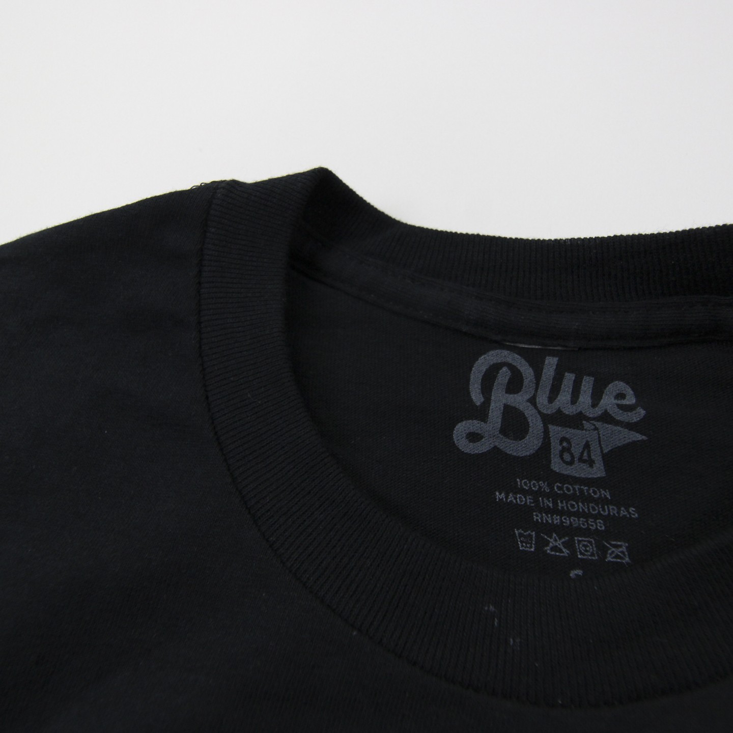 Blue 84 Short Sleeve Shirt Men's Black New without Tags S gallery