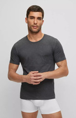 T-Shirts BOSS Mens Multicoloured 3 Pack Short Sleeve With Logo – Size XL