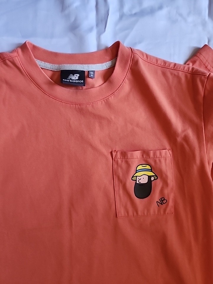 New Balance Men's M Graphic Print Cotton Knit Pocket Crew Neck T-Shirt gallery