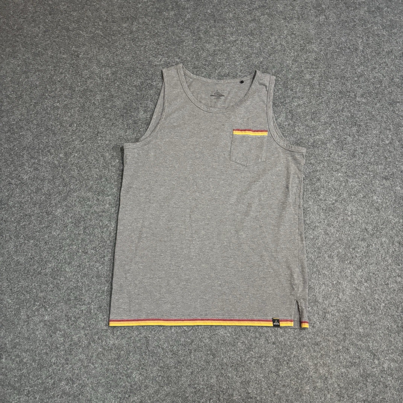 Prana Tank Top Men’s Medium Sleeveless Gray Pullover gallery